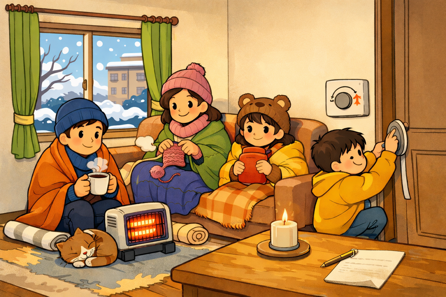 도시가스 절약하는 방법, 보일러 설정만 바꿔도 요금이 달라진다