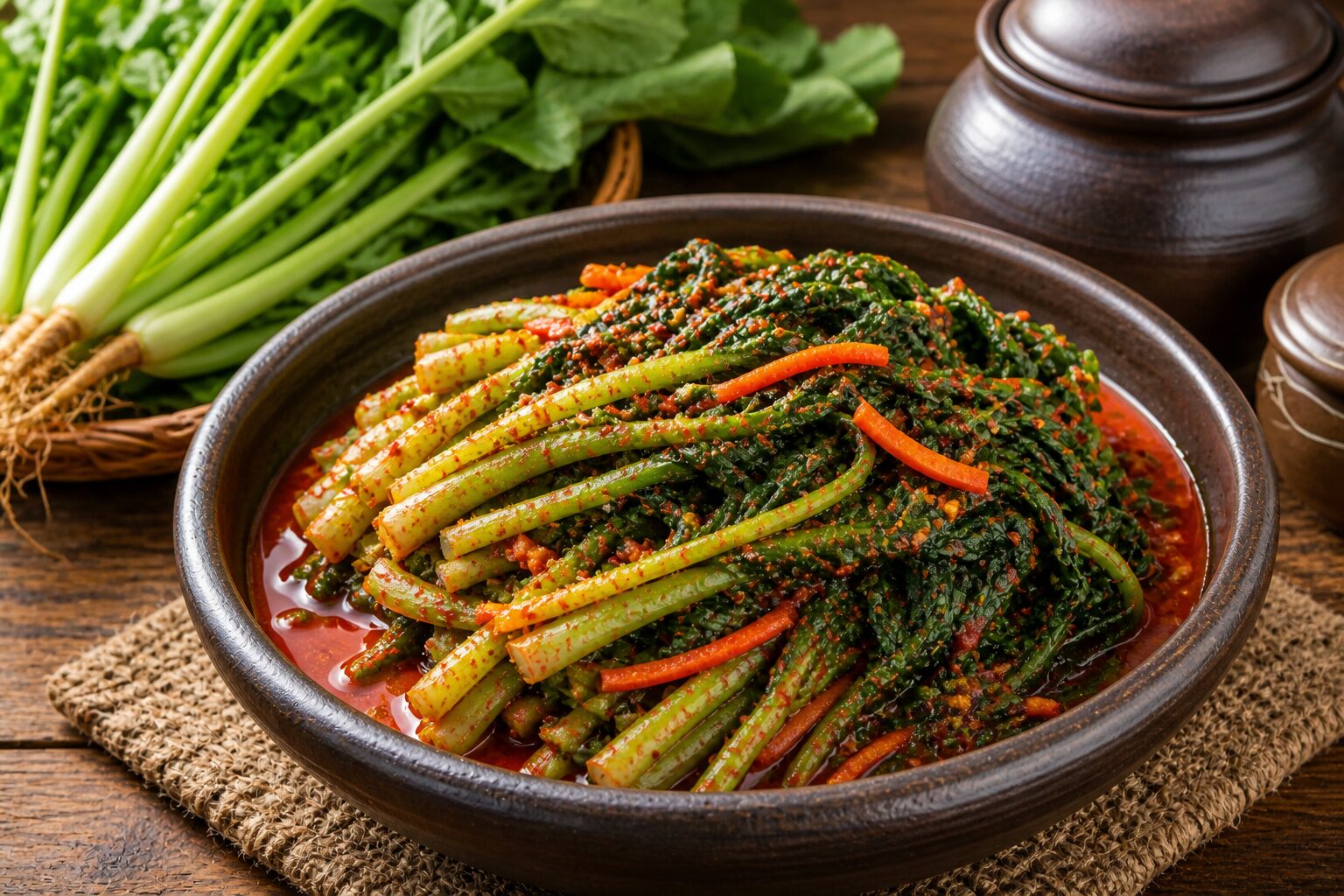 열무김치 담그는법, 30분 차이가 맛을 바꾼다